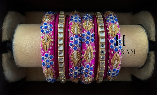 Raw Silk Bangles BR0158