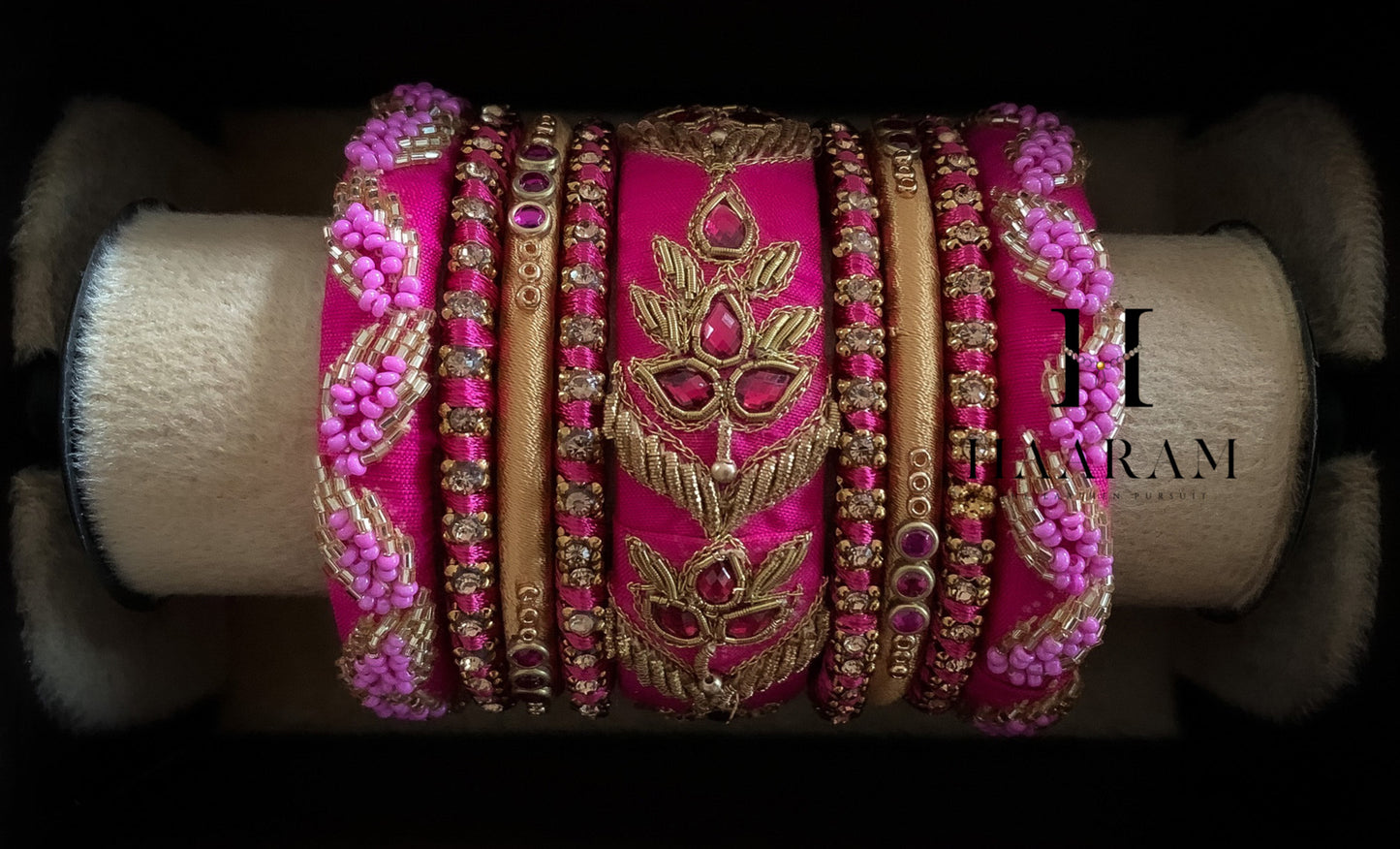 Raw Silk Bangles BR0164