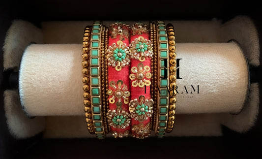 Raw Silk Bangles BR0177