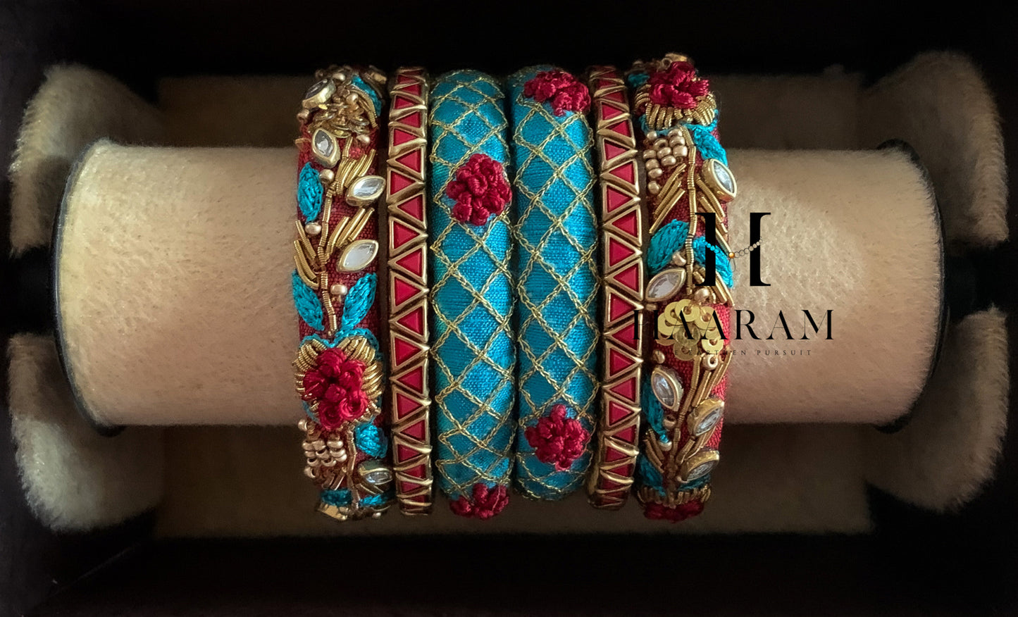 Raw Silk Bangles BR0196