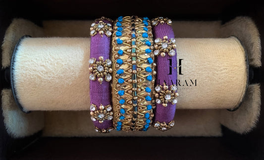 Raw Silk Bangles BR0199