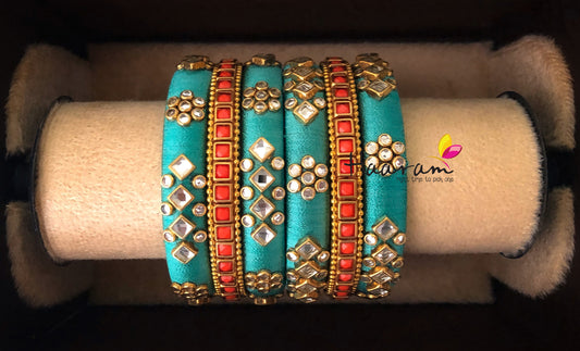 Silk Thread Bangles BS0009