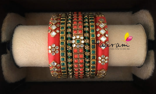 Silk Thread Bangles BS0018