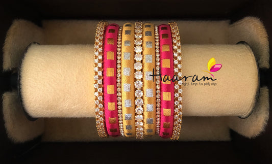 Silk Thread Bangles BS0019