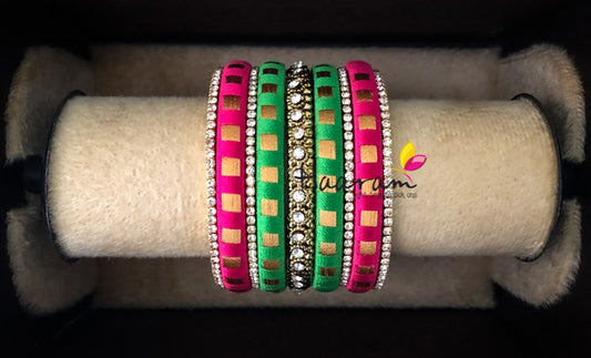 Silk Thread Bangles BS0034