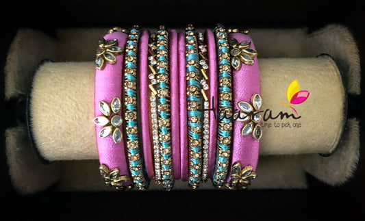 Silk Thread Bangles BS0035