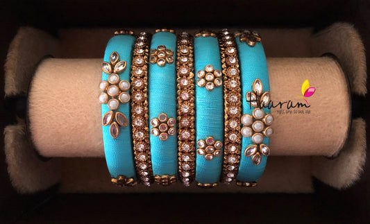 Silk Thread Bangles BS0043