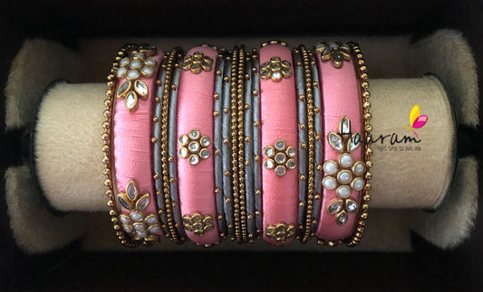 Silk Thread Bangles BS0045