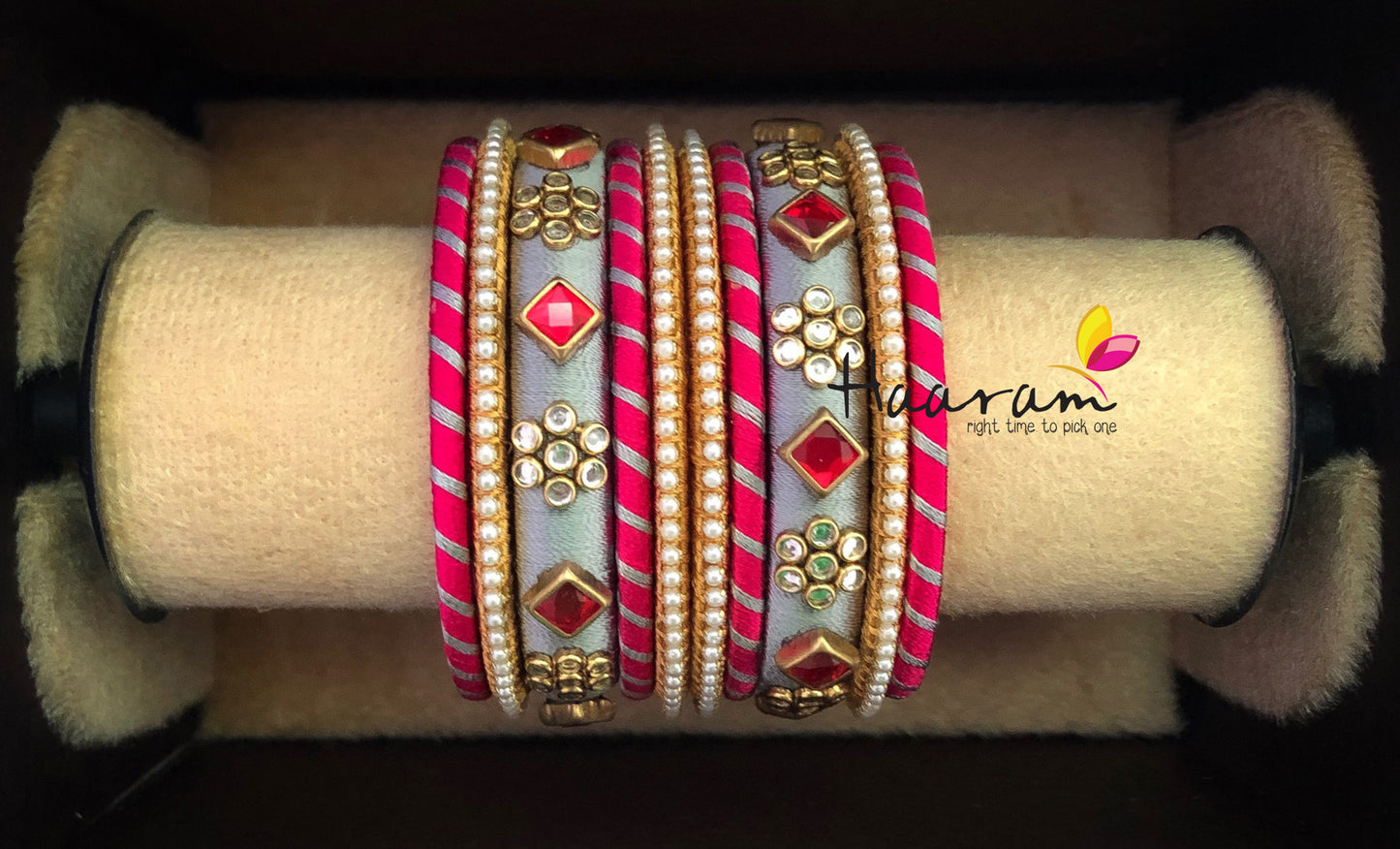 Silk Thread Bangles BS0060