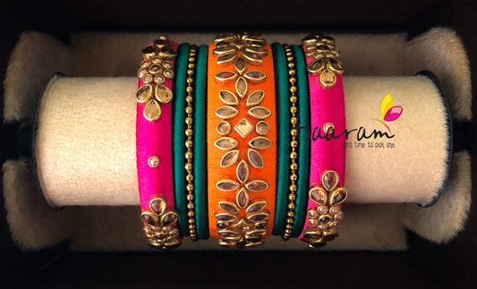 Silk Thread Bangles BS0070