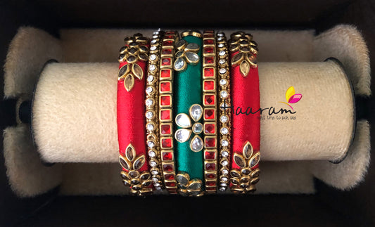 Silk Thread Bangles BS0072