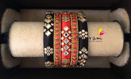 Silk Thread Bangles BS0073