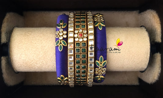 Silk Thread Bangles BS0090