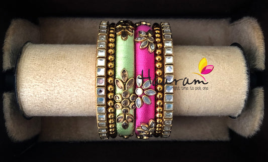 Silk Thread Bangles BS0097