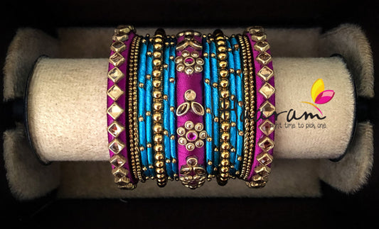 Silk Thread Bangles BS0098