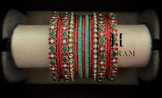 Silk Thread Bangles BS0114