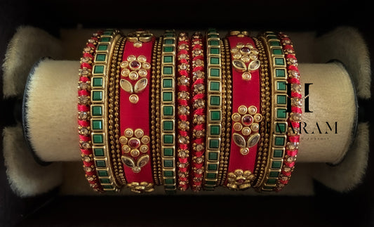 Silk Thread Bangles BS0122