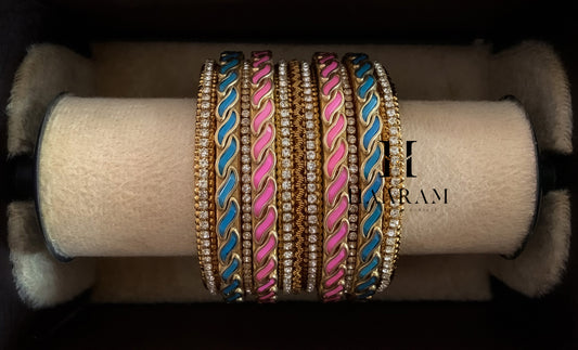 Silk Thread Bangles BS0137