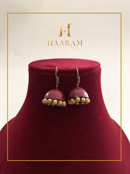 Terracotta Earrings E0048