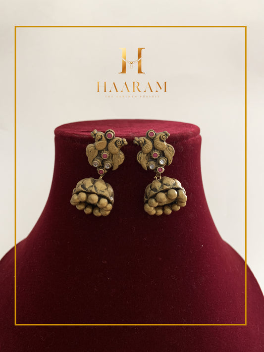 Terracotta Earrings E0059A