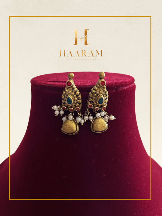 Terracotta Earrings E0115