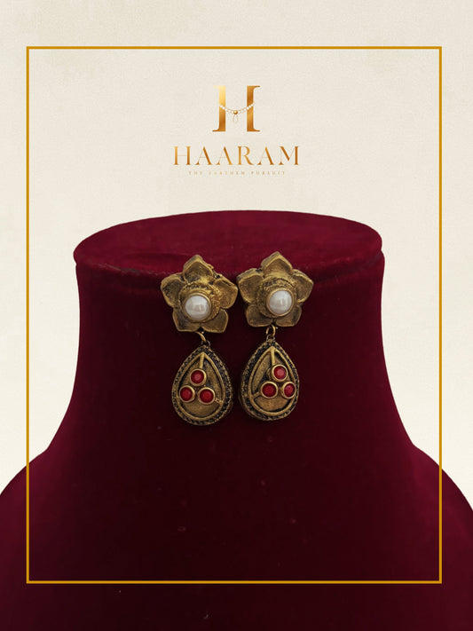 Terracotta Earrings E0132