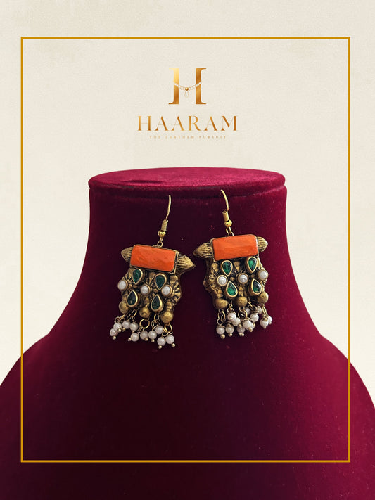 Terracotta Earrings E0134