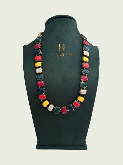 Multicolor Terracotta Necklace