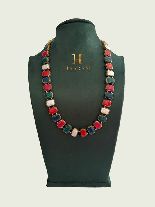 Multicolor Terracotta Necklace