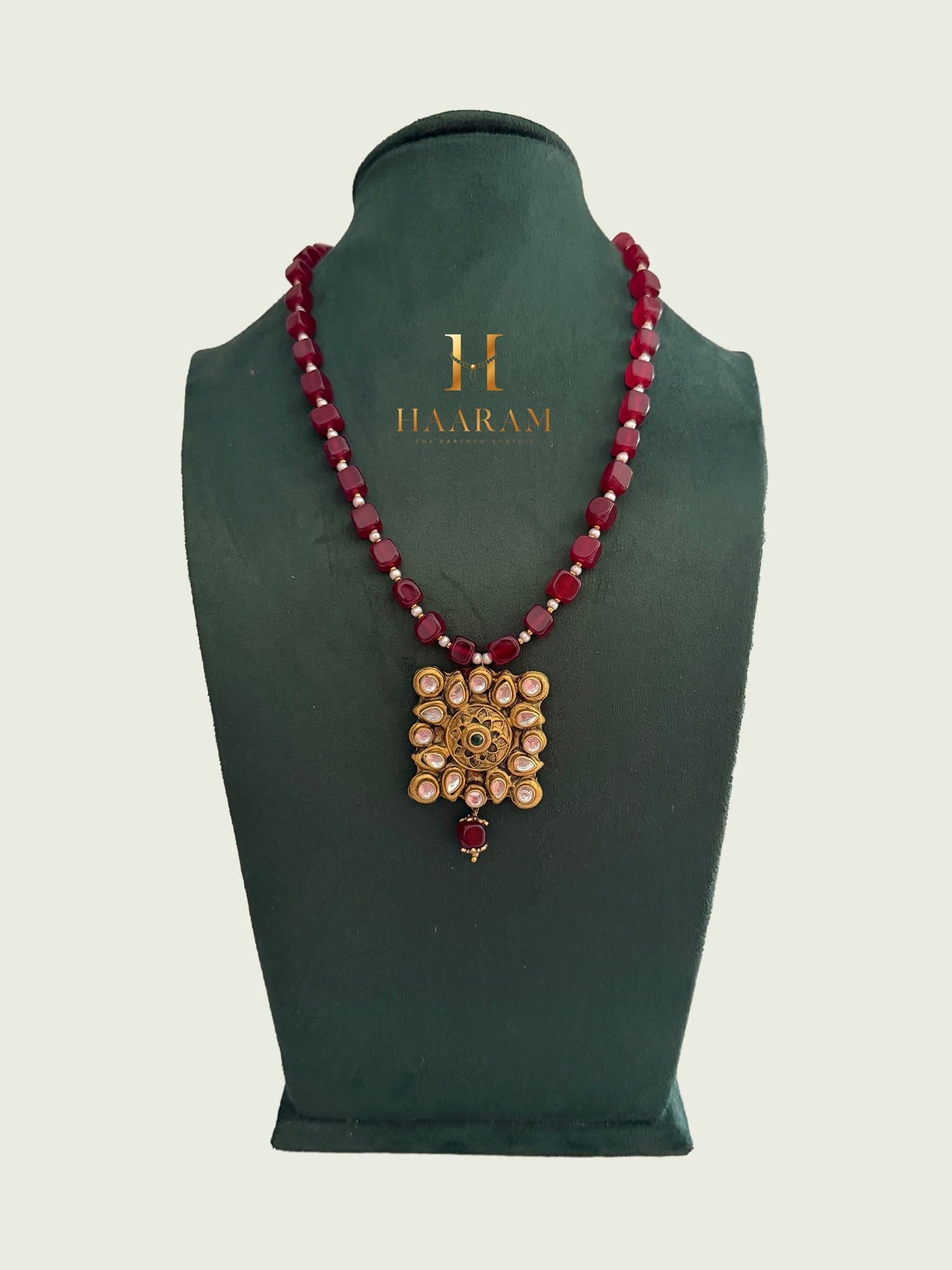 Beaded Terracotta Necklace