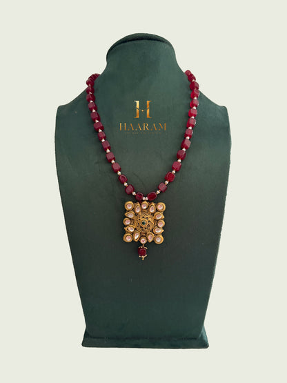 Beaded Terracotta Necklace