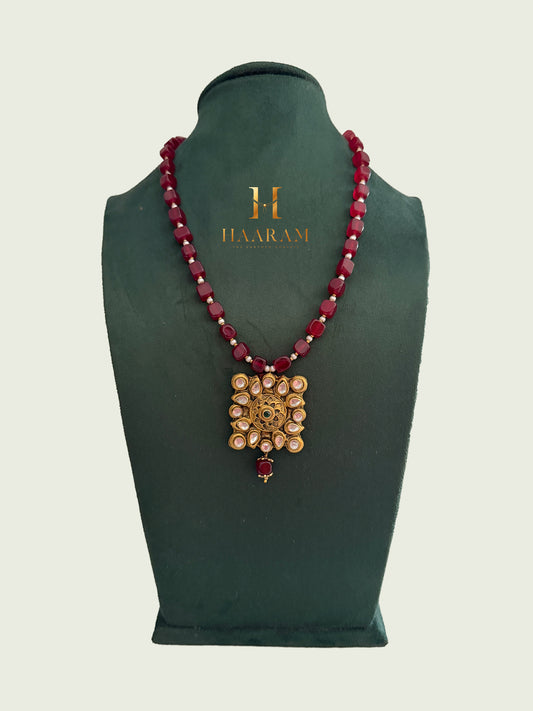 Beaded Terracotta Necklace